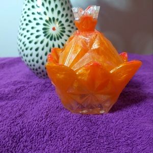 Orange jewelry box